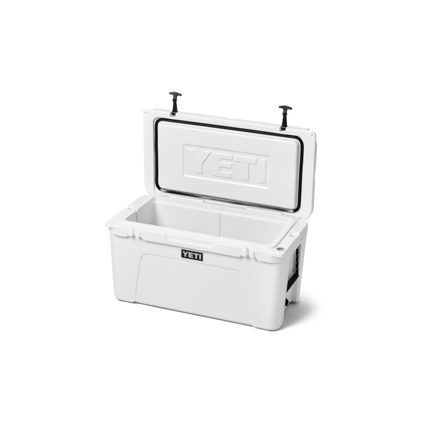 W site studio cooler capacity Tundra 75 White 3qtr Lid Up 3155 Primary B 2400x2400